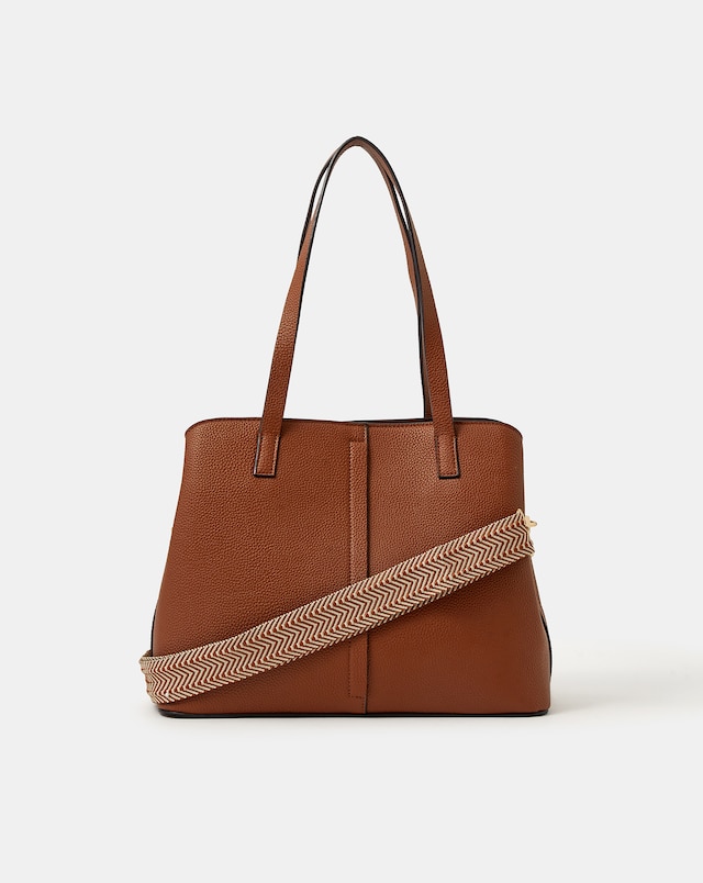 Accessorize Webbing Strap Shoulder Bag