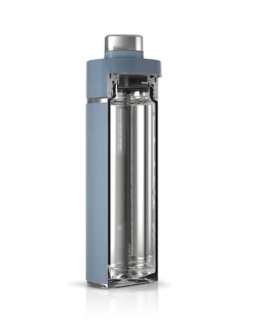 Ninja Thirsti Carbonated 20oz Bottle with Carbonation Lid in Blue