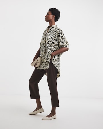 Printed Oversized Blouse