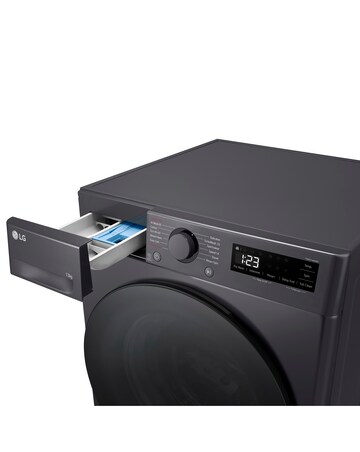 LG Turbowash F4Y513GBLN1 13kg Washing Machine - Slate Grey - A Rated