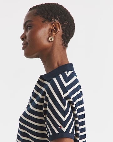 Tommy Hilfiger Open Neck Short Sleeve Polo