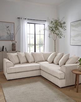 Ferguson Jumbo Cord Corner Sofa