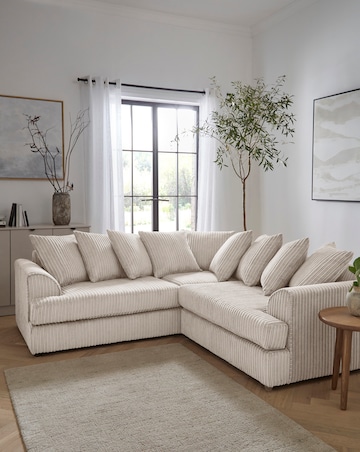 Ferguson Jumbo Cord Corner Sofa