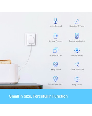 TP-Link Tapo P110 Smart Wi-Fi Plug - 4 Pack