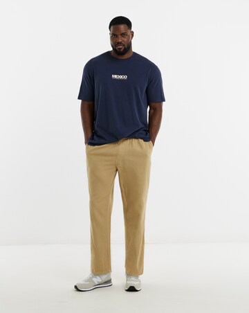 Jack & Jones Back Graphic Mexico T-Shirt - Navy