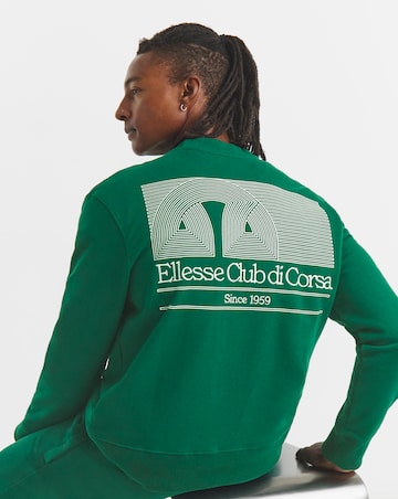 ellesse Club Di Corsa Crew Neck Sweatshirt