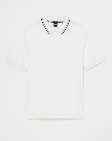 BOSS Tipped Collar Short Sleeve Polo