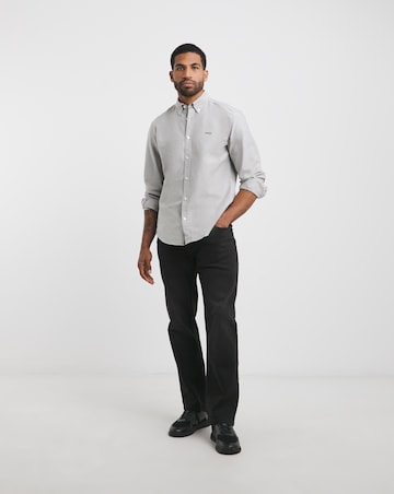 BOSS Classic Long Sleeve Green Shirt