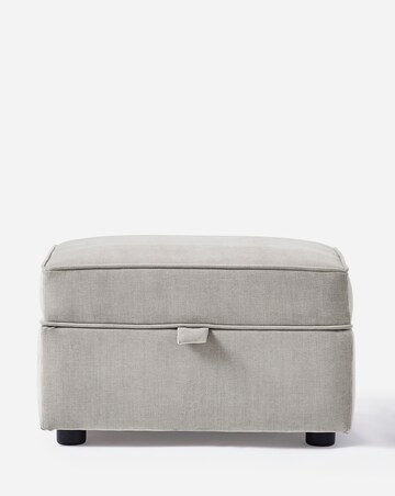 Joanna Hope Tilly Chenille Storage Footstool