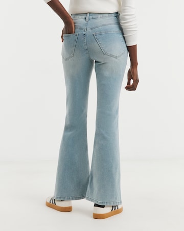 Light Blue High Waist Super Soft Bootcut Jeans