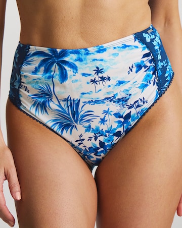 Figleaves Lisbon Tummy Control High Waisted Bikini Bottoms
