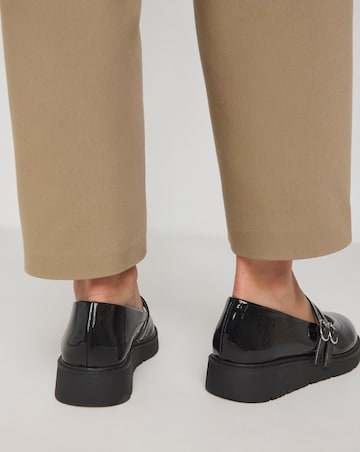 Chewy Low Wedge Mary Jane Shoe Wide E Fit