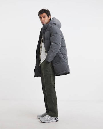 Ripstop Padded Mid Length Coat