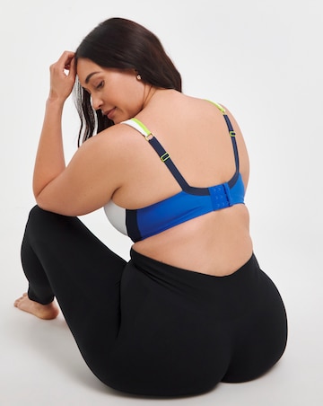 Panache High Impact Wired Sports Bra Blue