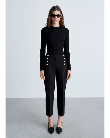 Mango Trousers Botones