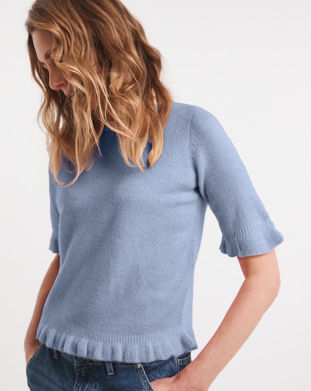 knit sweater debenhams short sleeve jumpers