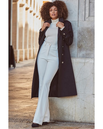 Sosandar Longline Trench Coat