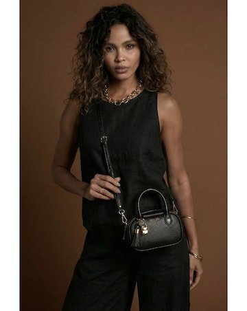 Luella Grey Ruthanna Black Mini Bowler