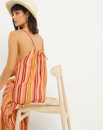 Striped Cami Smock Dress