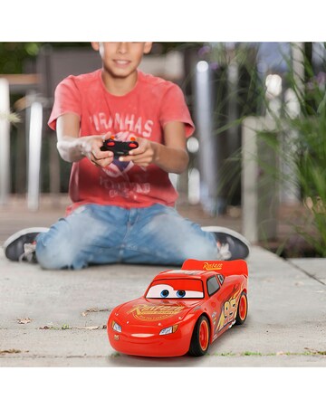 Disney Cars Remote Control Lightning McQueen Turbo Racer