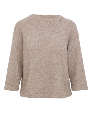 Anthology V Neck Half Sleeve Jumper