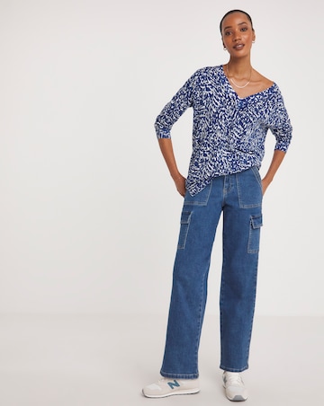 Slouchy V Neck Tunic