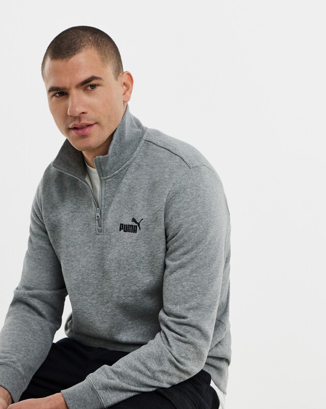 PUMA Essentials No. 1 Logo Half Zip Sweatshirt