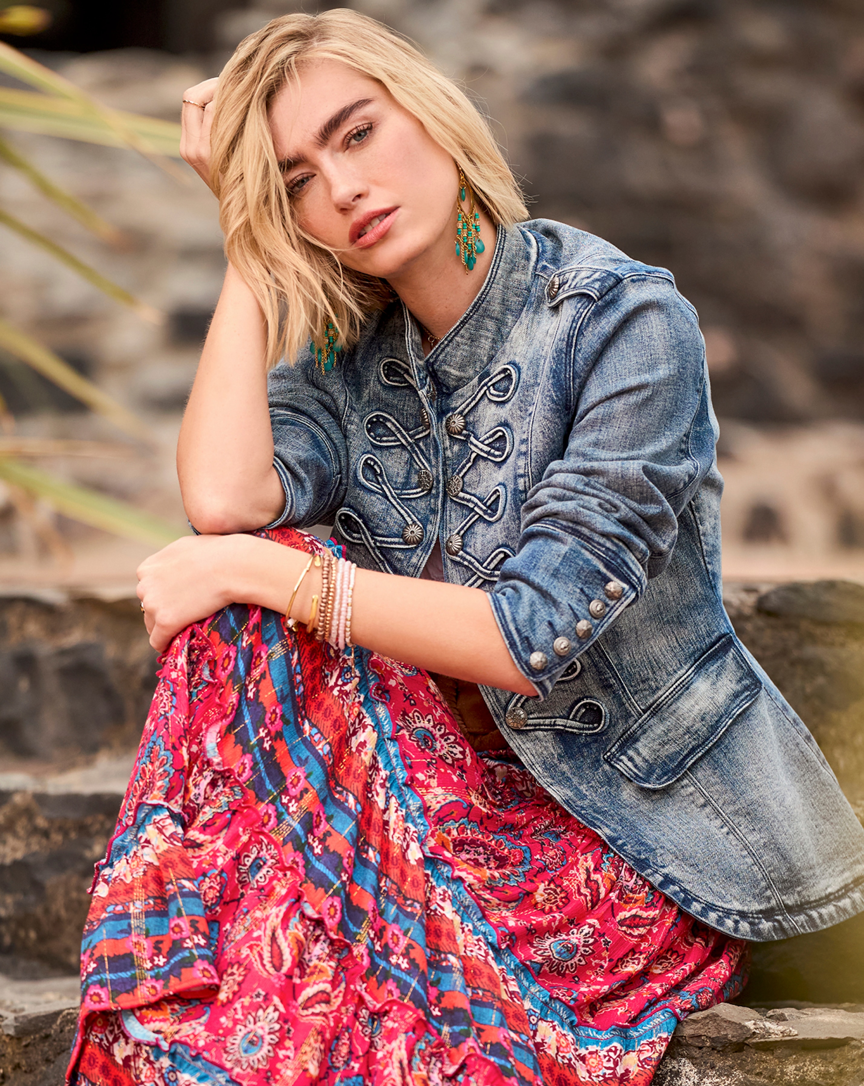 Joe Browns Whimsical Wonders Stretch Denim Jacket | JD Williams