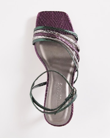 Strappy Crossover Sandal - Extra Wide Fit (EEE)