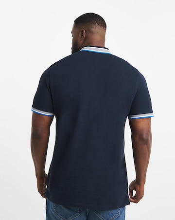 Jack & Jones Premium Paulos Tipped Polo - Navy