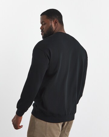 Relaxed Fit Crew Neck Sweatshirt