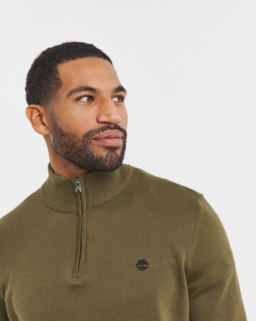 Timberland Cotton 1/4 Zip Jumper