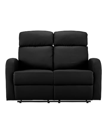Ramsey Faux Leather Recliner 2 Seater Sofa