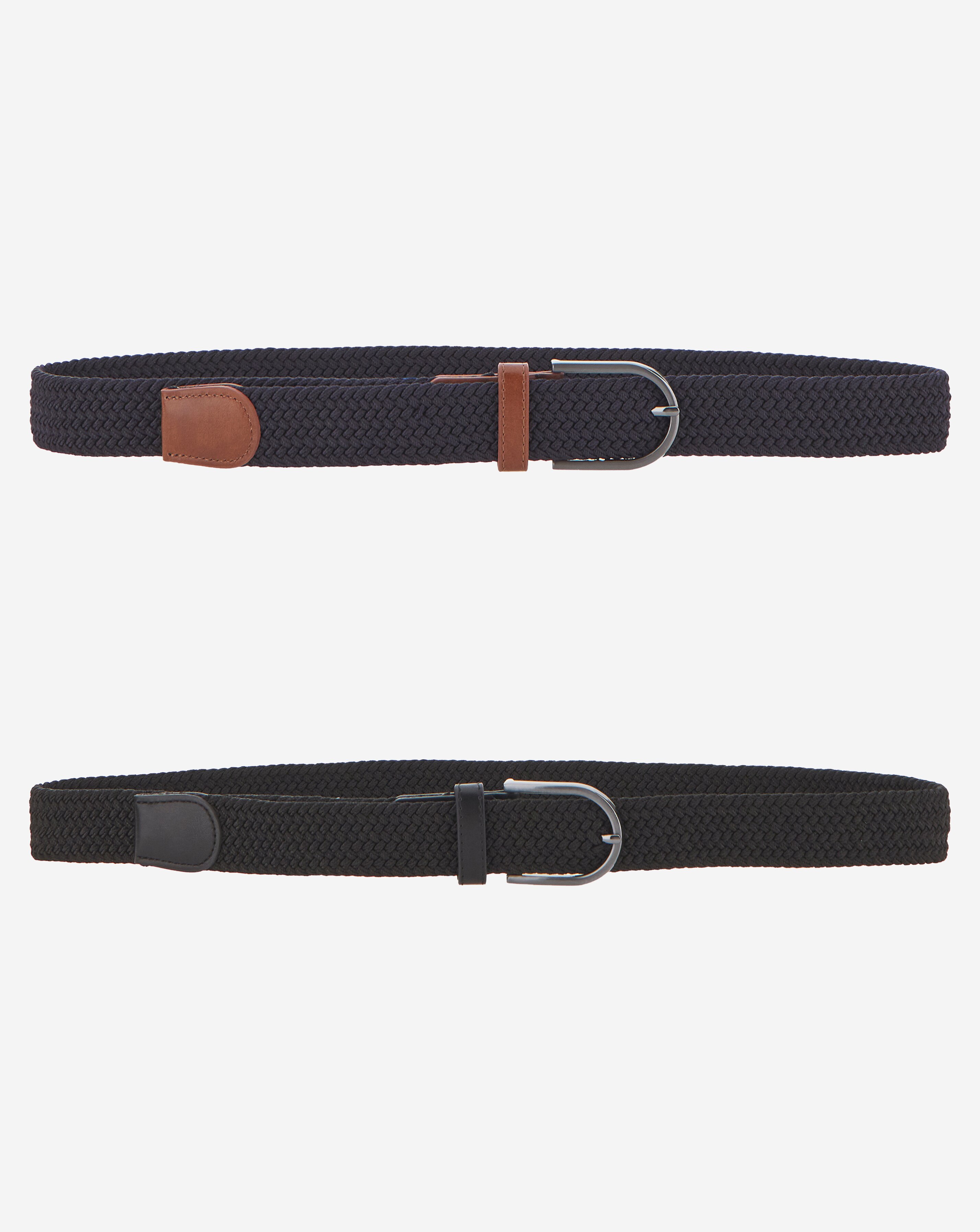 Pack of 2 Canvas Belts