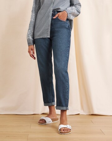 Anise Heather Vintage Blue Girlfriend Jean