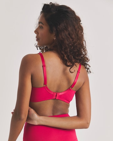 Pretty Secrets (2 Pack) New Sarah Cotton Non Wired Bras (B-G) Navy/Red