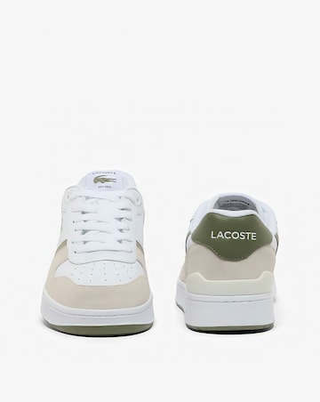 Lacoste T-Clip Set Trainers - White/Olive