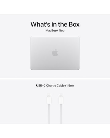 Apple MacBook Neo (A18, 2026) 13in 6-core CPU 5-core GPU 8GB 512GB - Silver