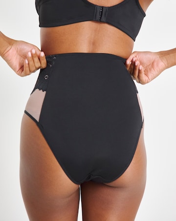 Pretty Secrets Madison Full Brief Knickers Black
