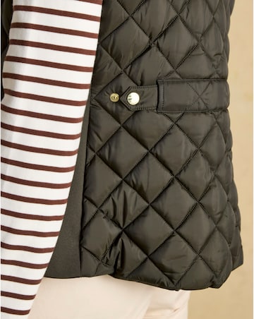 Joules Braemar Luxe Showerproof Quilted Coat