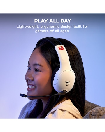 Turtle Beach Airlite Fit Headset for Nintendo Switch 2 - Black & White