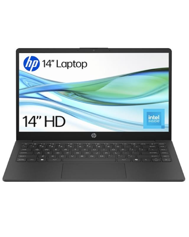 HP 14-ep2500sa 14" Laptop - Intel Celeron 4GB 128GB - Jet Black