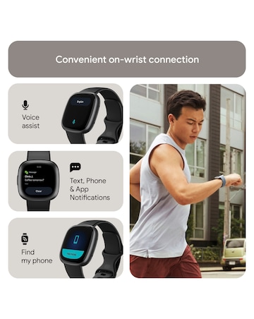 Fitbit Versa 4 Smart Watch - Black