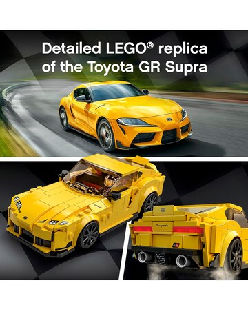 LEGO Speed Champions Toyota GR Supra Racing Car Toy 76901