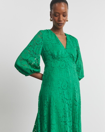 Joanna Hope Midi Lace Dress