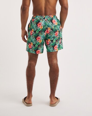 Tropical Print Swim Short