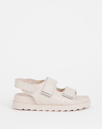 Jess Quilted Touch and Close Sandals Extra Wide EEE Fit