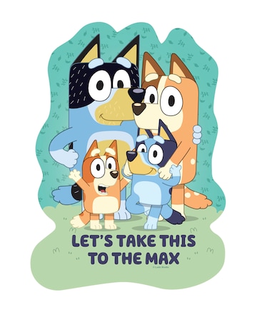 Ravensburger Bluey 4x Large Shaped Puzzles