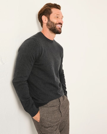 FatFace Rye Crew Neck Jumper (Regular & Tall) - Grey