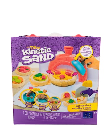 Kinetic Sand Squish Pizza